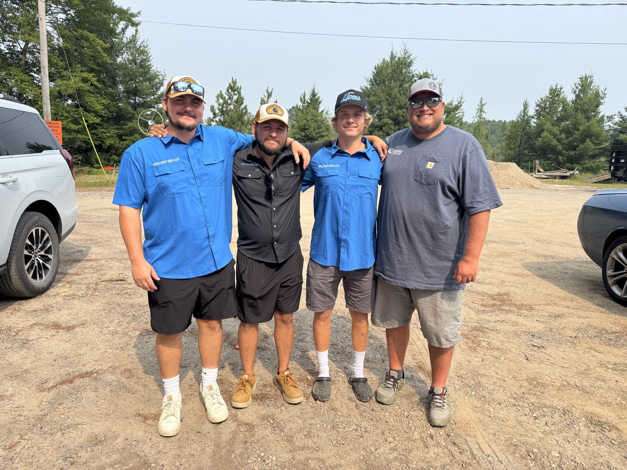The Fresh Coast Dock & Lift crew